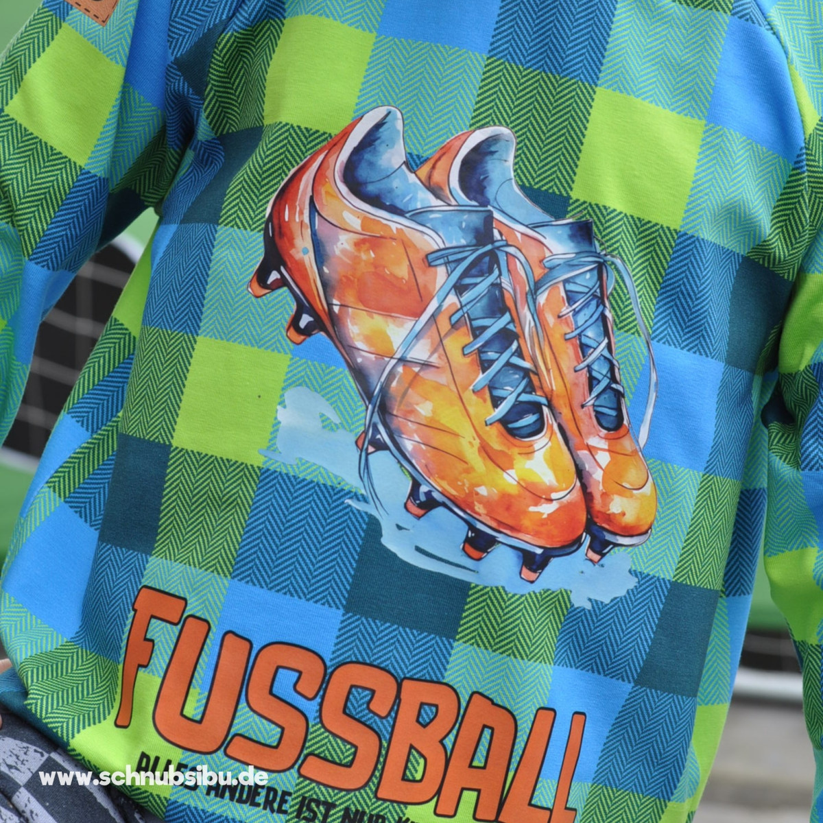 Bügelbild Fussballschuhe